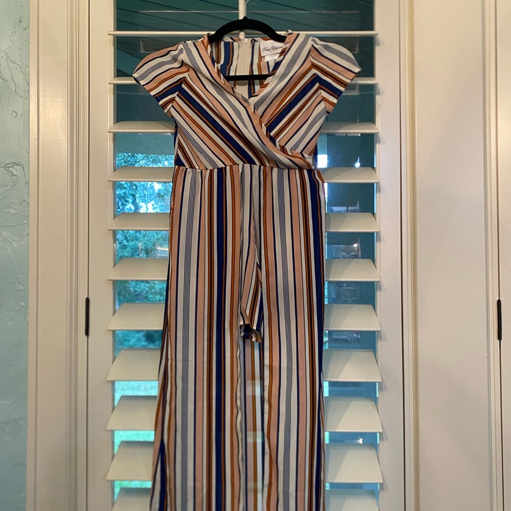 Beautees Girls colorful Jump Suit!💛🧡💙